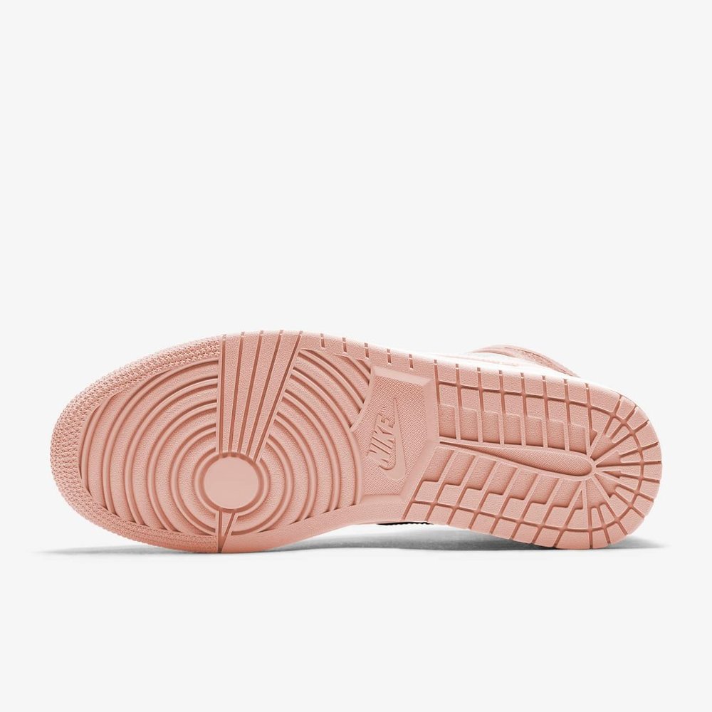 SOLD- Air Jordan 1 Mid Shoe Crimson Tint - Picture 2 of 9